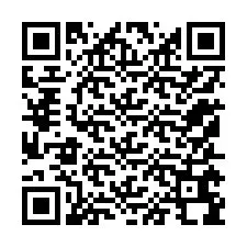 Código QR para número de telefone +12155698073