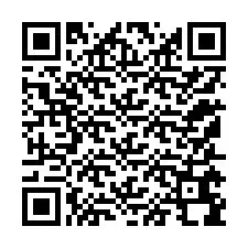 Código QR para número de teléfono +12155698074