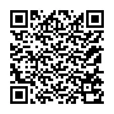 QR kód a telefonszámhoz +12155770701