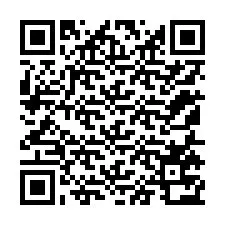 QR-koodi puhelinnumerolle +12155772701