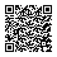 Codice QR per il numero di telefono +12155774745