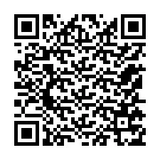 QR kód a telefonszámhoz +12155775577