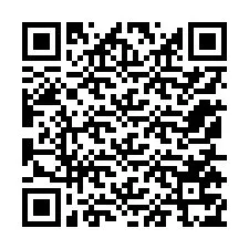 Código QR para número de teléfono +12155775787