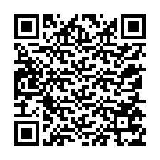 QR-code voor telefoonnummer +12155775788