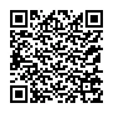 QR-koodi puhelinnumerolle +12155775900