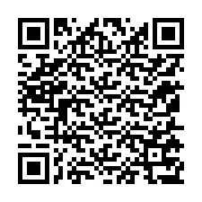 Codice QR per il numero di telefono +12155777142