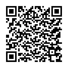 QR Code pour le numéro de téléphone +12155778424