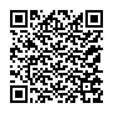 QR-code voor telefoonnummer +12155779130