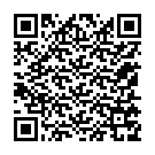 QR код за телефонен номер +12155779453