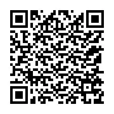 QR-koodi puhelinnumerolle +12155779684