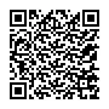 QR-код для номера телефона +12155779903