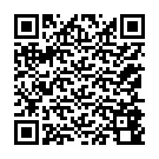 QR Code สำหรับหมายเลขโทรศัพท์ +12155840929