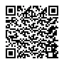 QR-koodi puhelinnumerolle +12155840937