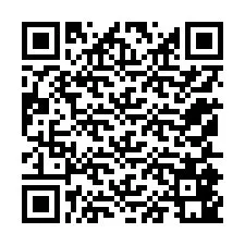 Codice QR per il numero di telefono +12155841533