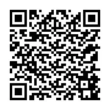 QR kód a telefonszámhoz +12155841540