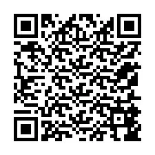 QR Code pour le numéro de téléphone +12155846413