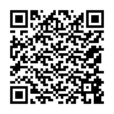 QR код за телефонен номер +12155849133