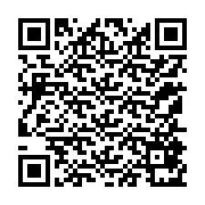 Kode QR untuk nomor Telepon +12155871660