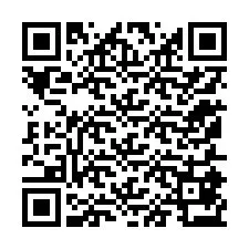 QR Code สำหรับหมายเลขโทรศัพท์ +12155873016