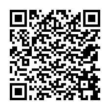 Codice QR per il numero di telefono +12155899507