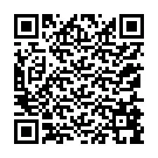 QR Code สำหรับหมายเลขโทรศัพท์ +12155899508