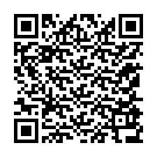 QR-code voor telefoonnummer +12155936332