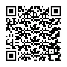 QR-код для номера телефона +12155938711