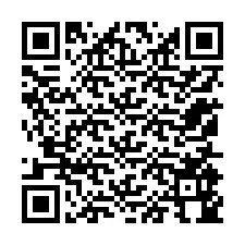 QR Code สำหรับหมายเลขโทรศัพท์ +12155944787