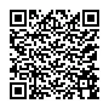 QR kód a telefonszámhoz +12155944788