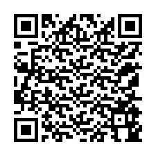 QR-код для номера телефона +12155944790