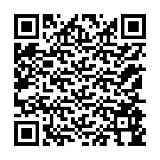 QR-код для номера телефона +12155944791