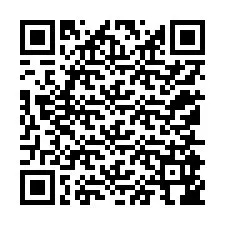 Código QR para número de telefone +12155946298