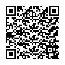 Código QR para número de teléfono +12155947640