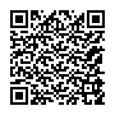 QR-koodi puhelinnumerolle +12155959075