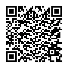 Código QR para número de teléfono +12156028789