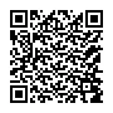 Codice QR per il numero di telefono +12156086671