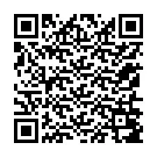 Código QR para número de teléfono +12156087443