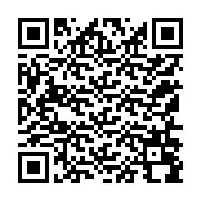 Código QR para número de teléfono +12156098524