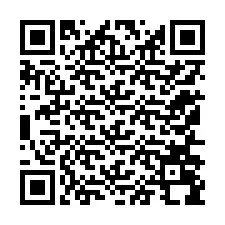 Kode QR untuk nomor Telepon +12156098736