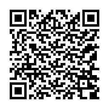 Código QR para número de teléfono +12156208620