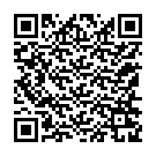 Código QR para número de teléfono +12156229664