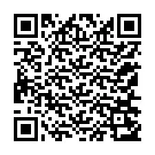 Kode QR untuk nomor Telepon +12156253334