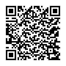 Codice QR per il numero di telefono +12156253643