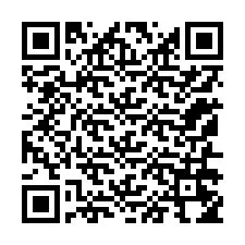 QR Code สำหรับหมายเลขโทรศัพท์ +12156254855