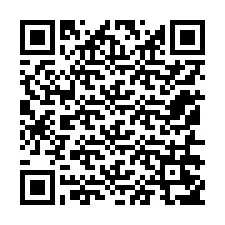 Kode QR untuk nomor Telepon +12156257817