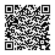 Kode QR untuk nomor Telepon +12156258294