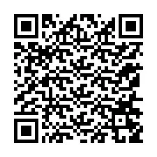 Código QR para número de teléfono +12156259742