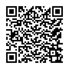 Código QR para número de telefone +12156262427