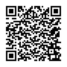 Kode QR untuk nomor Telepon +12156263597