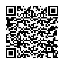 Kode QR untuk nomor Telepon +12156268604